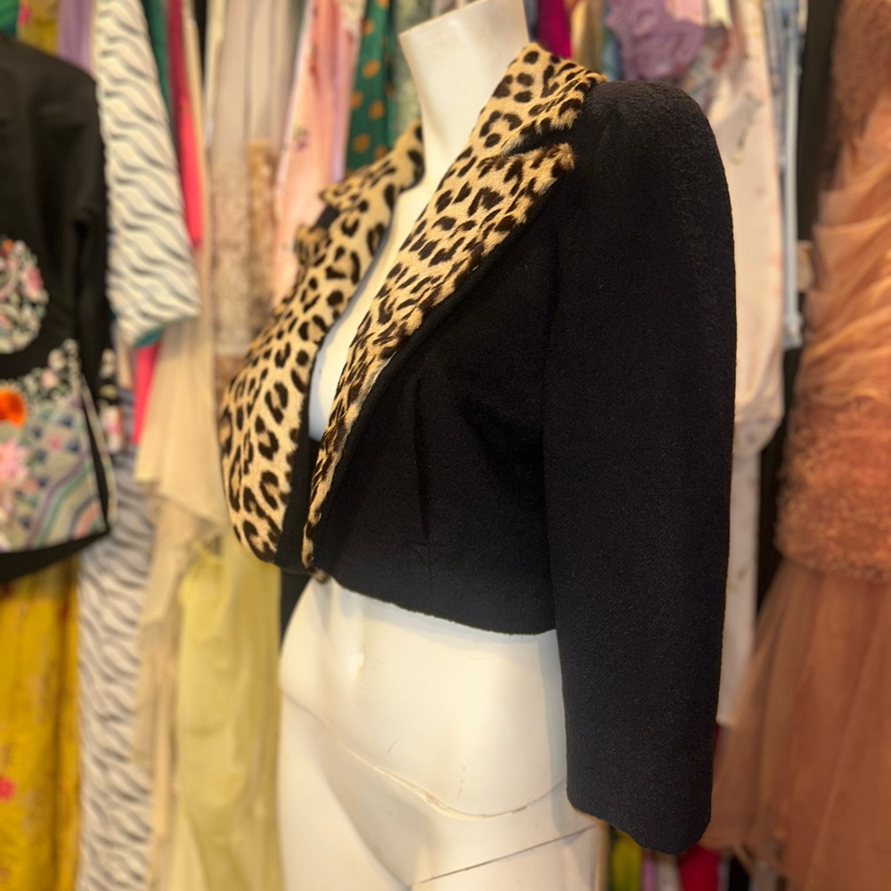Mid Century Authentic Leopard Jacket - Picture 5 of 16